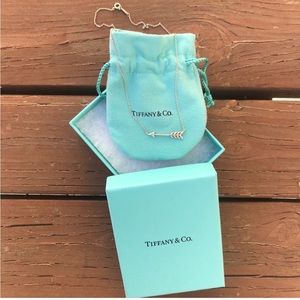 Tiffany and co arrow necklace